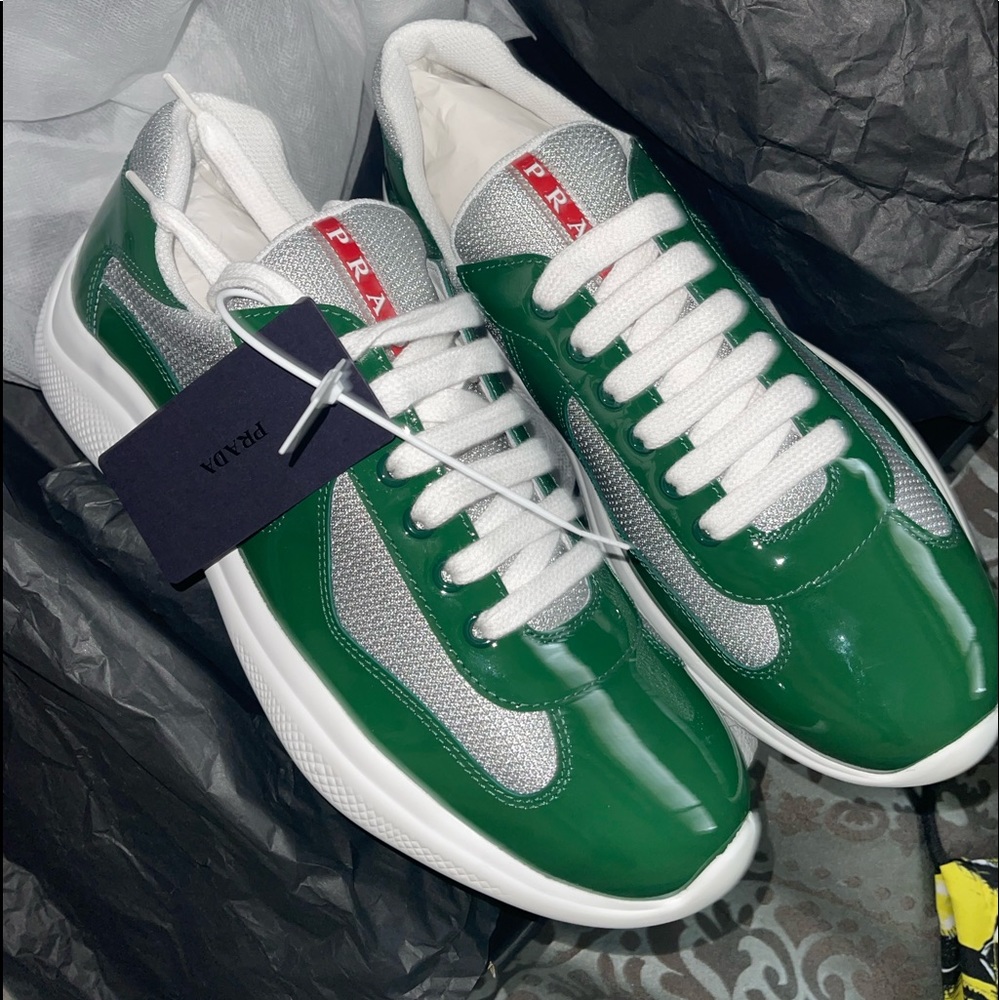 Mens Prada Sneakers Size 8. NEVER WORN!